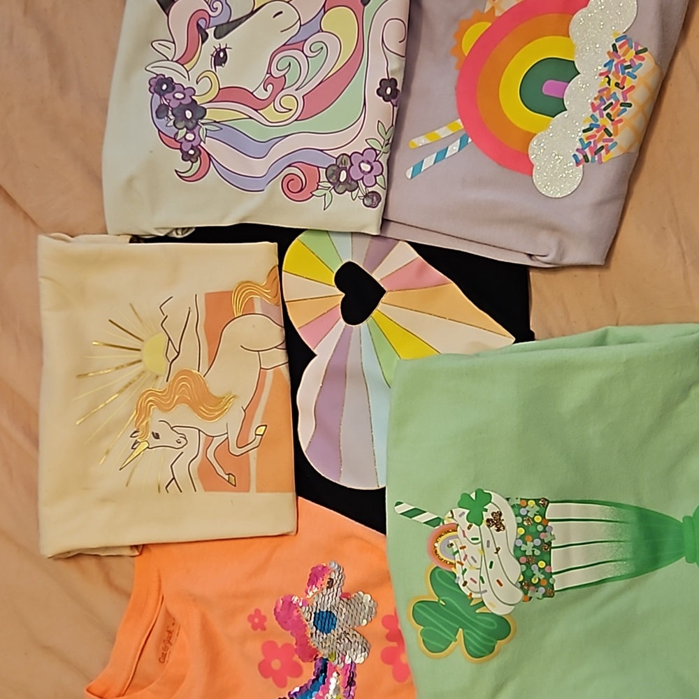 Cat and Jack tee shirt bundle